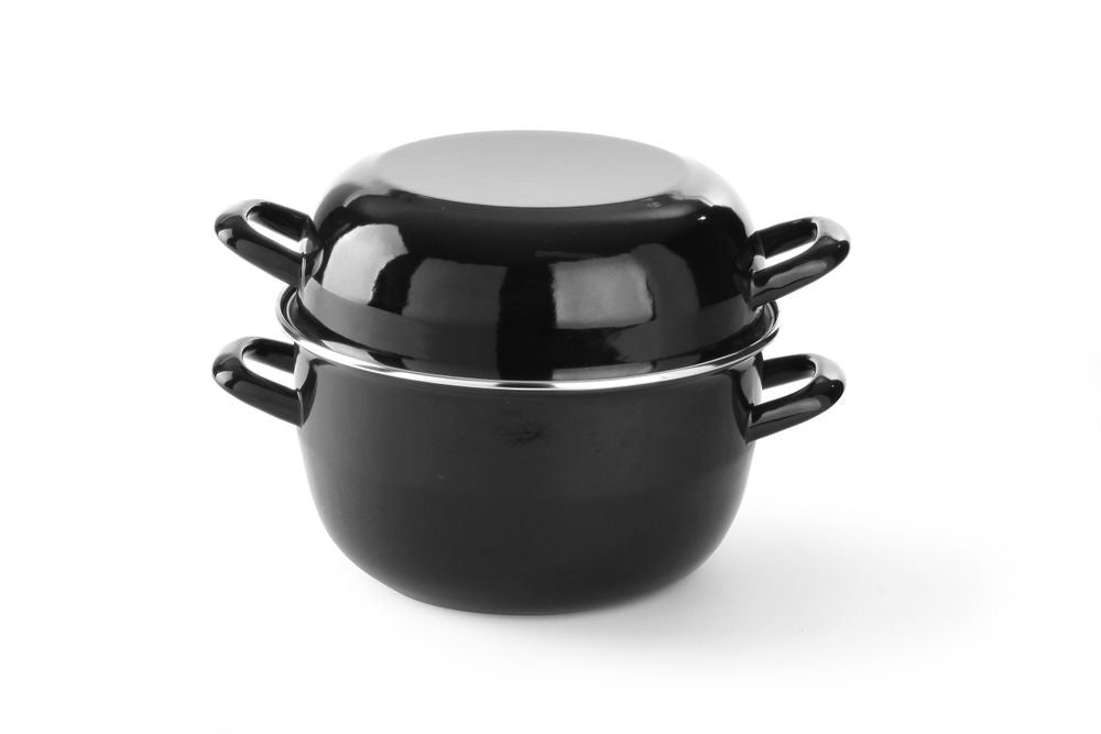 HENDI Mussel pan with lid, 4.2L
