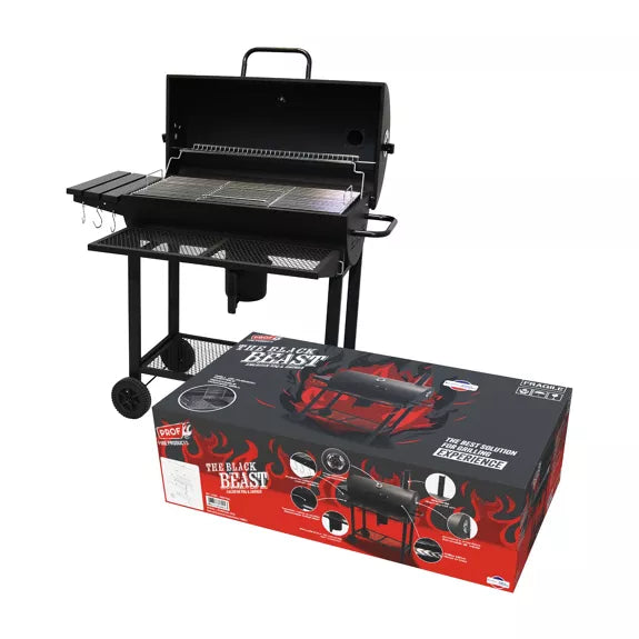 PROF 2-in-1 barbecue grill and smoker