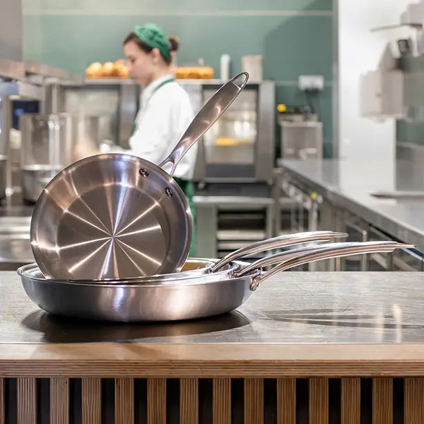 MENASTYL 5-piece triply stainless steel induction set