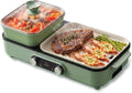 FOOD PARTY Electric hot pot grill 2 in 1 Indoor Korean BBQ 1550 W