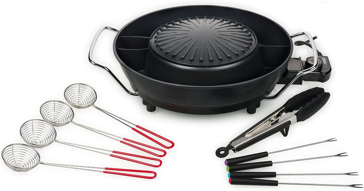 TRISTAR Korean grill and hot pot 36 cm 1800 W