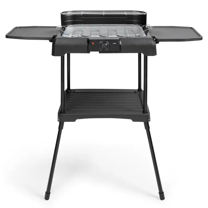 LIVOO 2-in-1 electric barbecue on stand