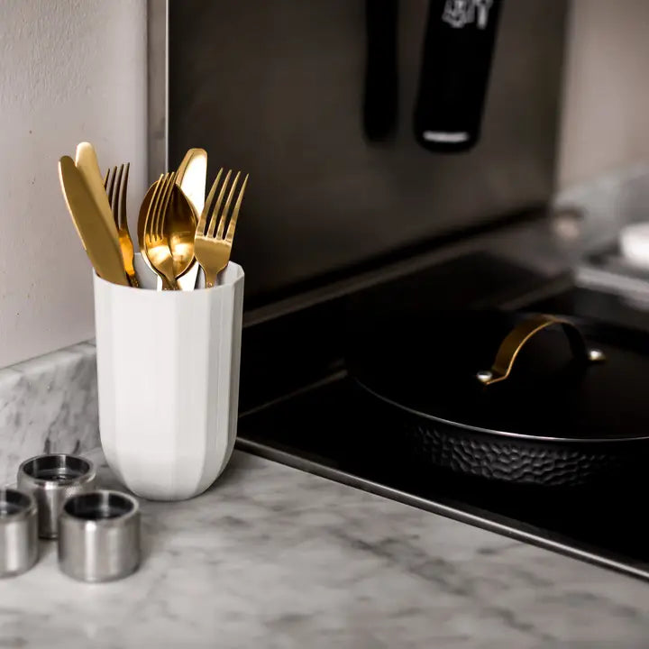 VARGEN & THOR Nimbus 16-piece cutlery set brass