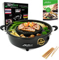 TOMYANG Thai grill and hot pot set with cookbook 1800 W