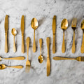 VARGEN & THOR Nimbus 16-piece cutlery set brass