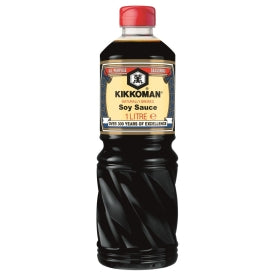 KIKKOMAN Naturally brewed soy sauce, 1L