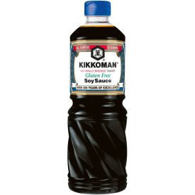 KIKKOMAN Naturally brewed gluten-free tamari soy sauce, 1L