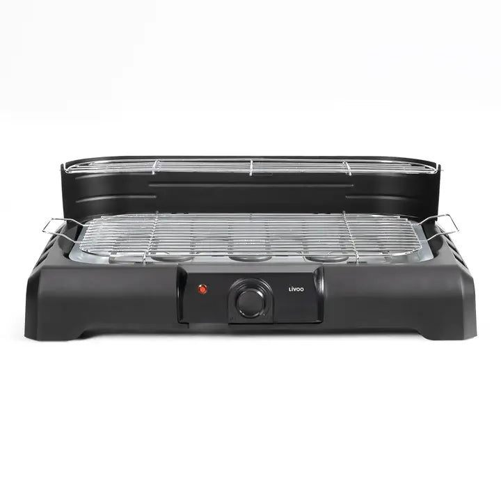LIVOO 2-in-1 electric barbecue on stand