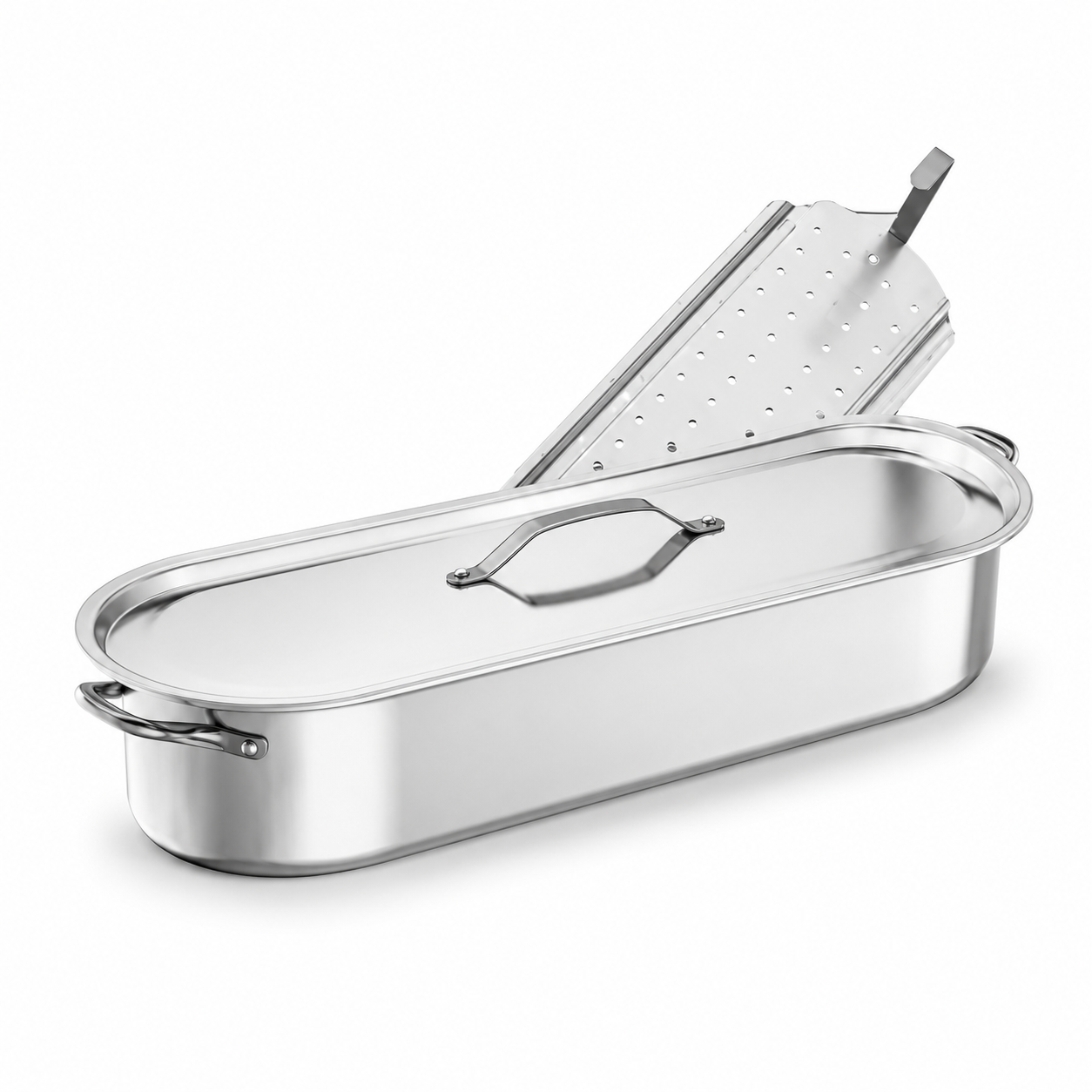 LACOR MENAJE PROFESIONAL Chef-Aluminum fish kettle