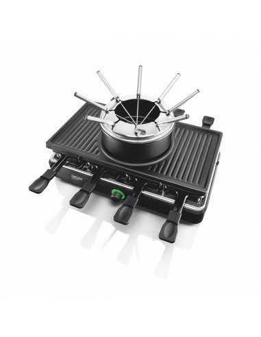 HAEGER Cool Dinner fondue, grill and raclette set 3-in-1