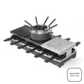 LIVOO Doc234 raclette, fondue and crepe maker for 12 people