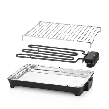 FLAMA HeatUltra M electric resistance grill, Smoke-Reduce Style, 4323FL