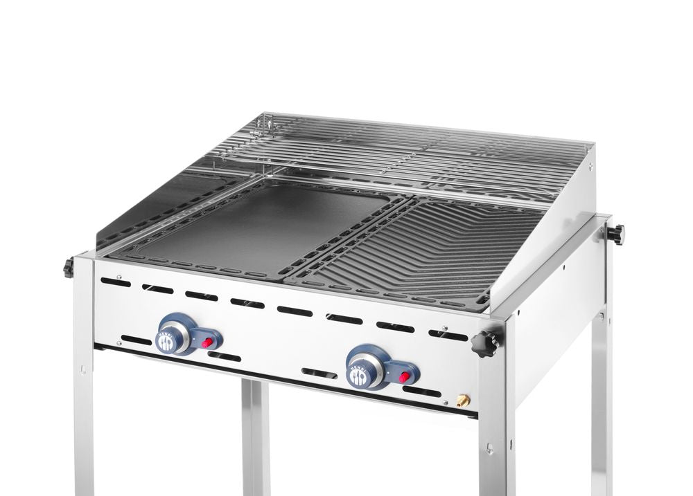 HENDI Cast iron griddle 1/1 for Green Fire Profi Line