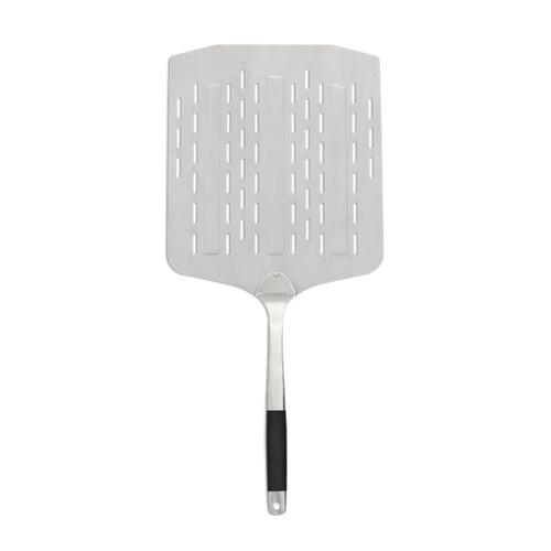 EZOOZA perforated stainless steel pizza peel Cozze 40 x 35 cm