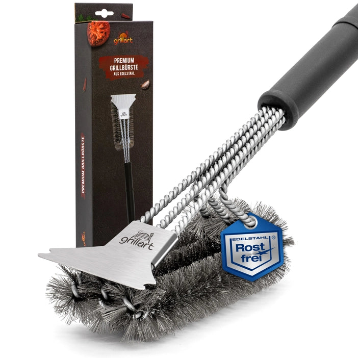 GRILLART Professional BBQ Grill Brush with 360° Cleaning System