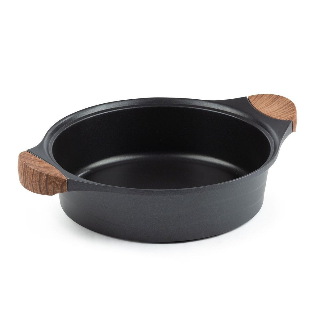 ROSMARINO Black Line low casserole pan 28 cm