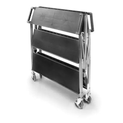 LACOR MENAJE PROFESIONAL Foldable 3-tray service trolley