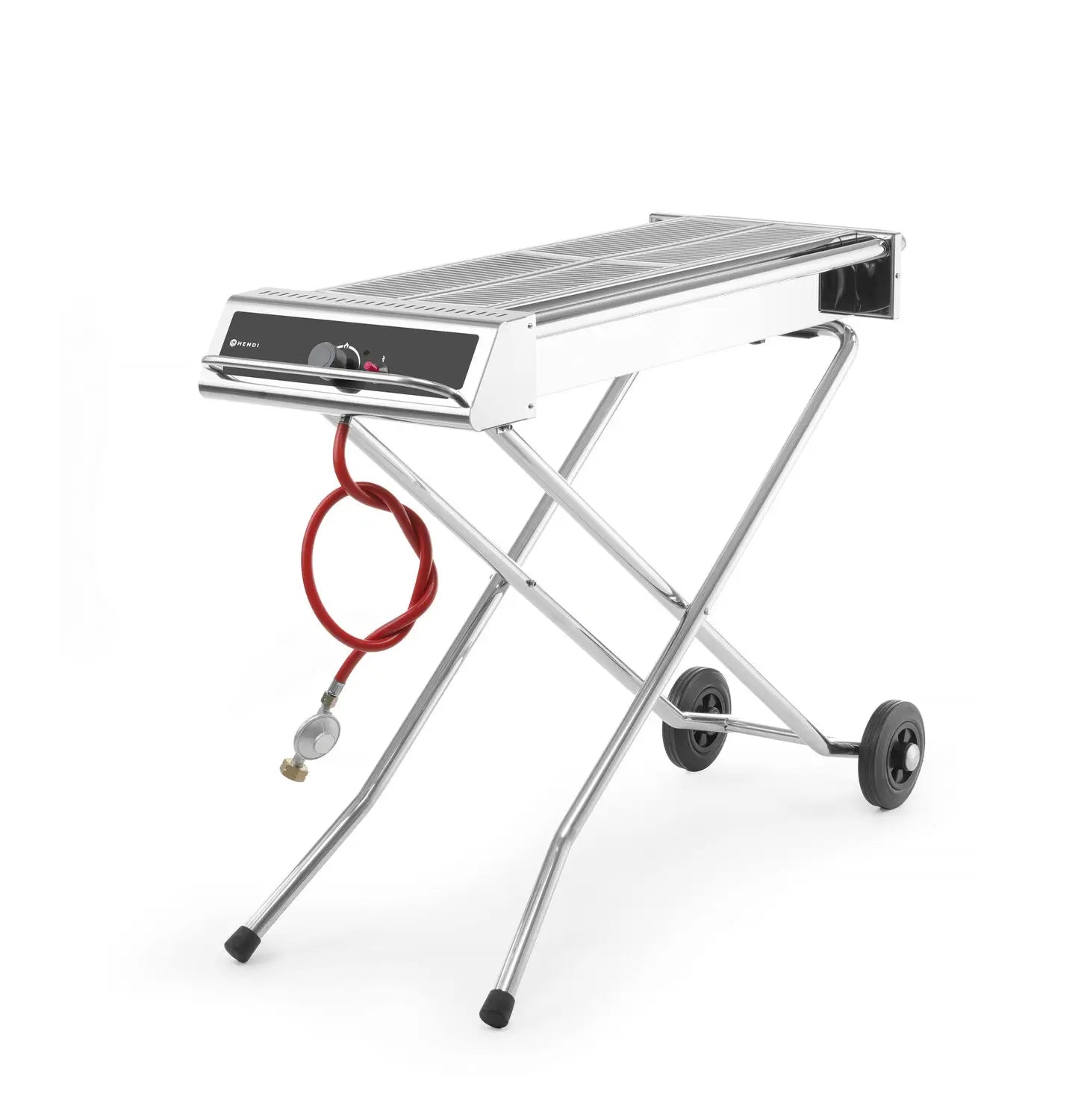 HENDI Xenon Pro professional gas power grill with folding base