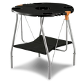 O-GRILL O-Dock Table Black — Foldable Outdoor Grill Station for All O-Grill Models