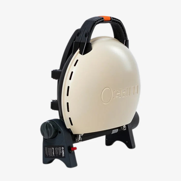 O-GRILL 500 Cream — Ultraportable Gas Grill for Travel and Outdoor Cooking