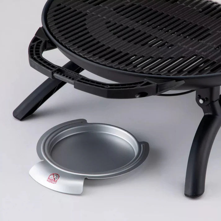O-GRILL 600 Blue — Large Capacity Portable Gas Grill with Thermometer