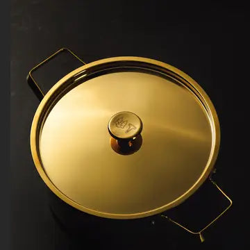 VARGEN & THOR Meya 4L brass cooking pot Brassa series