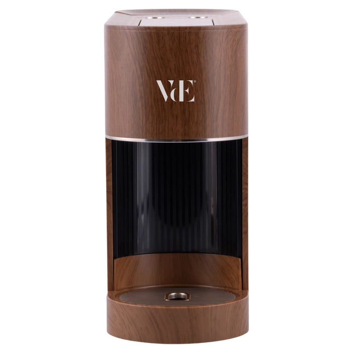 VDE Coffee Machine Wood Compatible Capsules