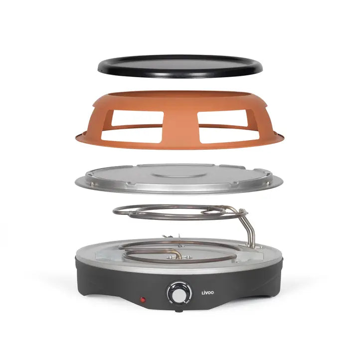 LIVOO Electric pizza oven for 6