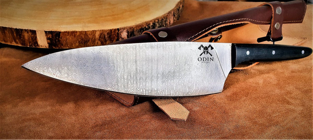 STERNSTEIGER Odin Viking damascus knife