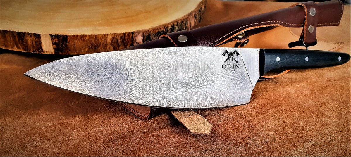 STERNSTEIGER Odin Viking damascus knife