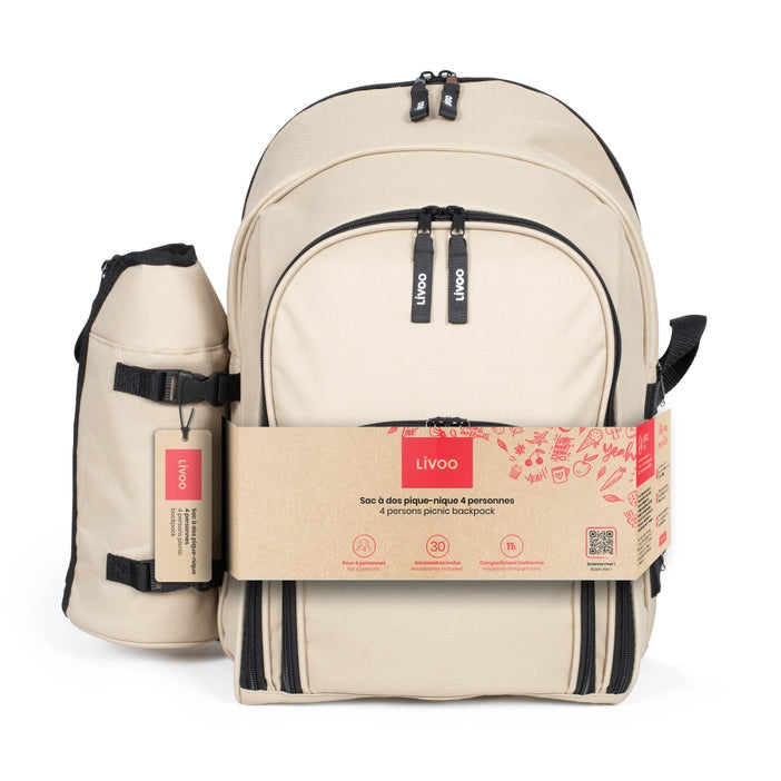 LIVOO Picnic backpack for four people