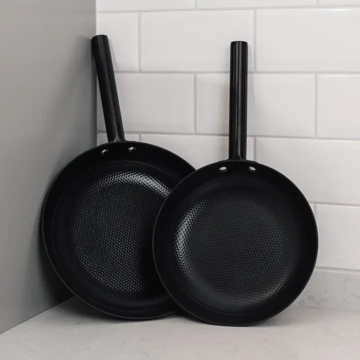 VARGEN & THOR Aska.Duo lightweight cast iron fry pans 24 + 28cm