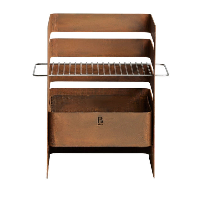 BORN IN SWEDEN Fuego fire basket and BBQ grill