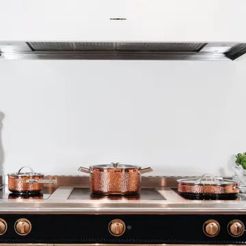 VARGEN & THOR Mjölner XL cookware set 6 pieces genuine copper