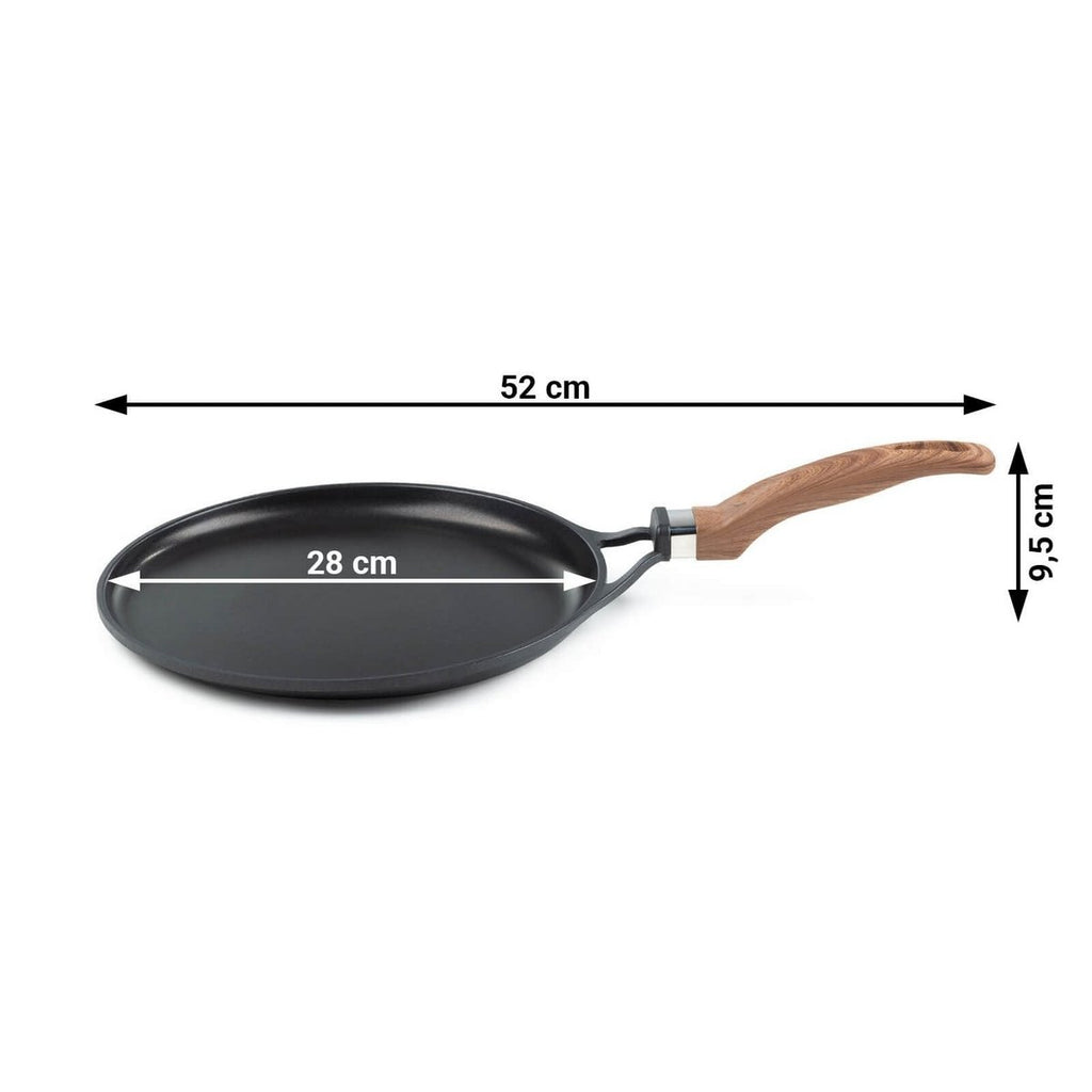 ROSMARINO Black Line pancake pan 28 cm