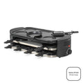 LIVOO DOC337 raclette, mini pizza and crepe maker for 8 people