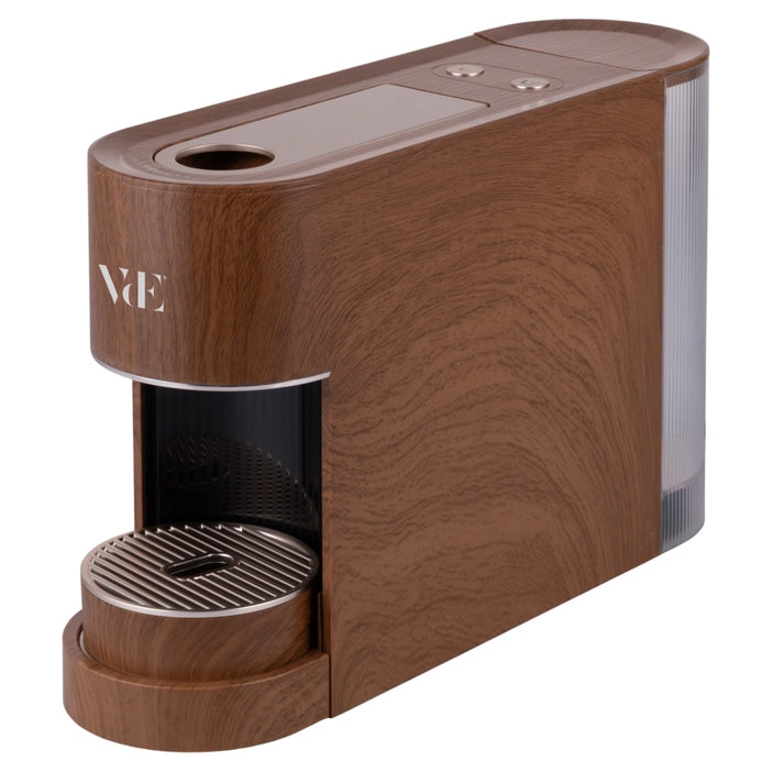 VDE Coffee Machine Wood Compatible Capsules