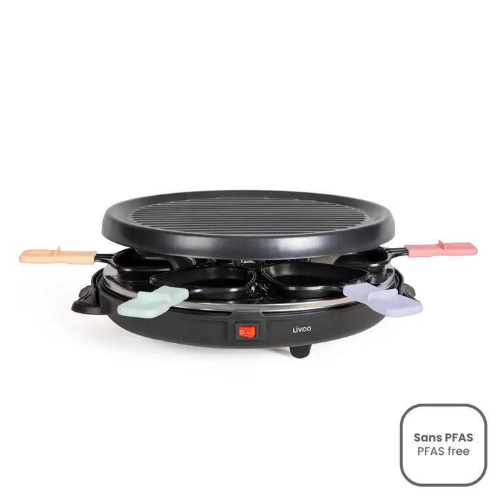 LIVOO Raclette grill for 6