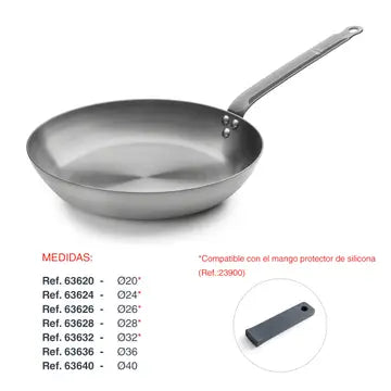 LACOR MENAJE PROFESIONAL Ferrum iron frying pan