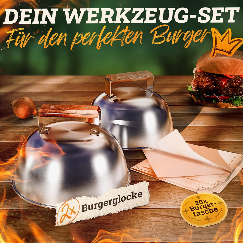 LIKAYA Burger bells set 3-piece smash burger set