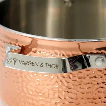 VARGEN & THOR Mjölner.2 cookware set 3 pieces genuine copper