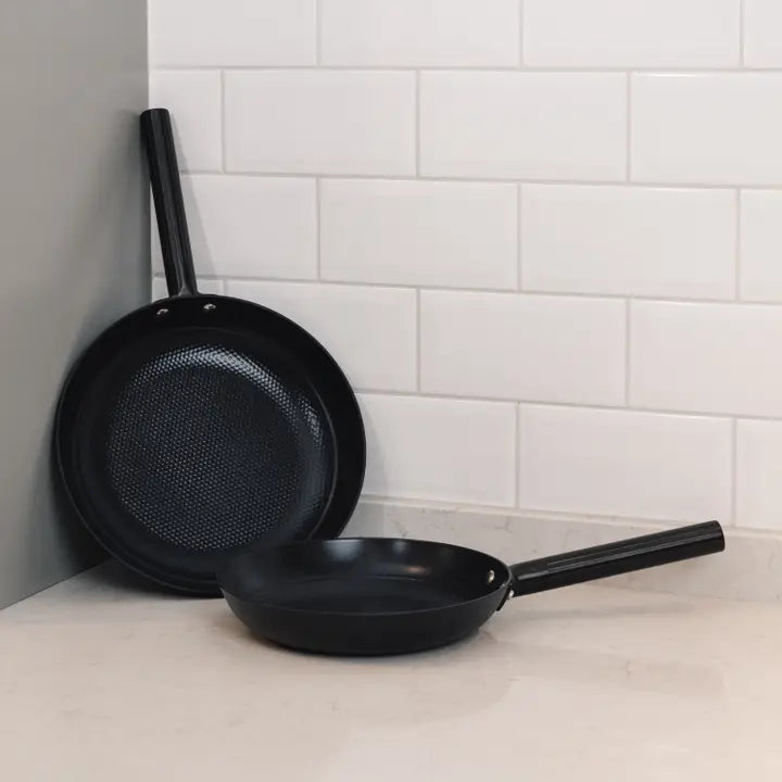 VARGEN & THOR Aska.Duo lightweight cast iron fry pans 24 + 28cm