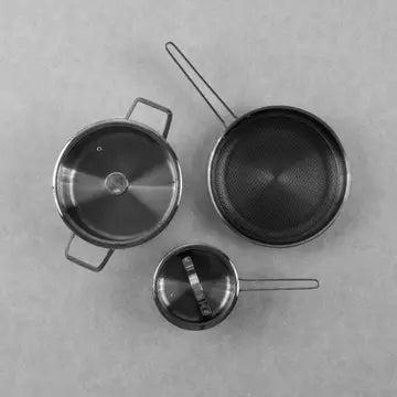 VARGEN & THOR Mjölner.2 cookware set 3 pieces genuine copper