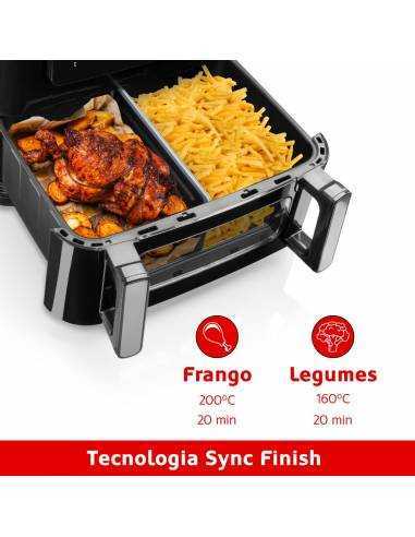 HAEGER Super Cook 10L Digital oil-free fryer with dual baskets