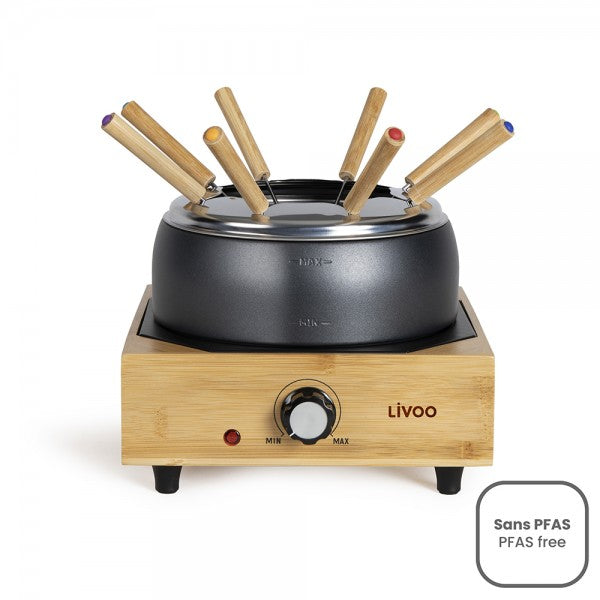 LIVOO Electric fondue set for 8