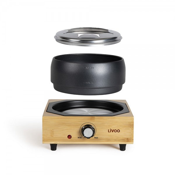 LIVOO Electric fondue set for 8