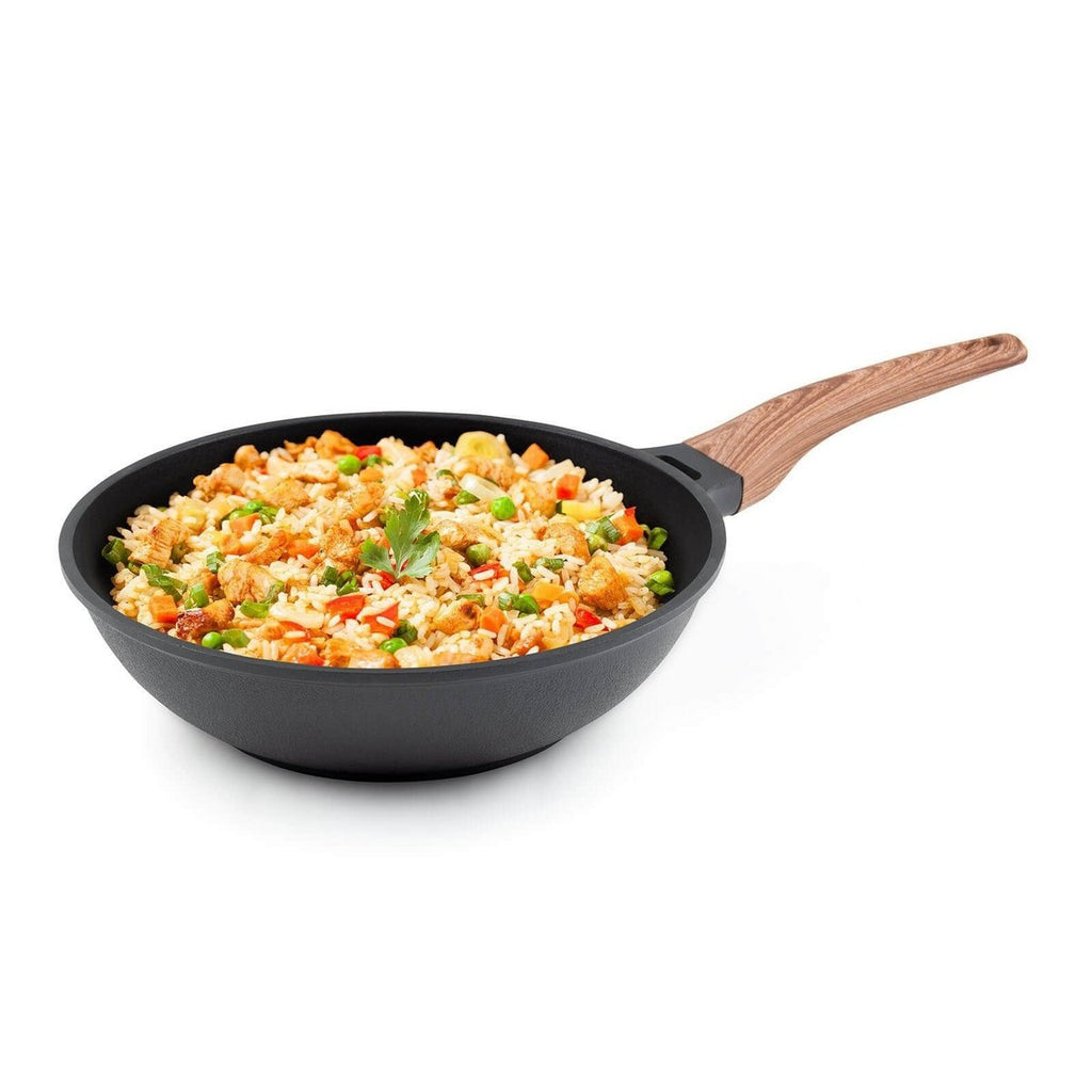 ROSMARINO Black Line wok pan 30 cm