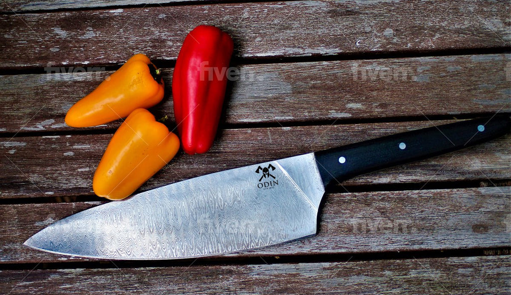 STERNSTEIGER Odin Viking damascus knife