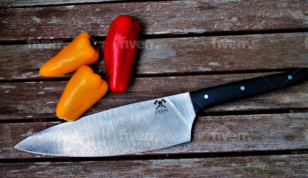 STERNSTEIGER Odin Viking damascus knife