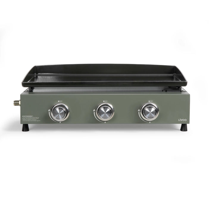 LIVOO Gas griddle 3 burners DOC324